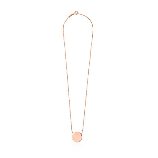 Tous Pulseras ATELIER 24/7 disc rose Gold in Necklace