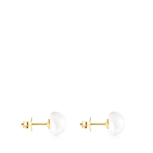 Tous Perfume Gold TOUS Earrings Pearls with