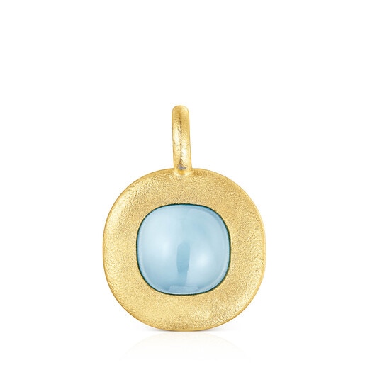 Tous with Silver vermeil Nattfall chalcedony Pendant