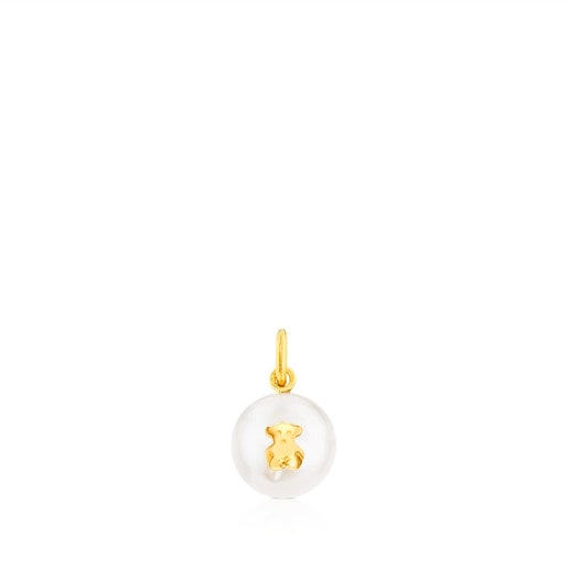 Colonia Tous Gold Sweet Dolls Pendant with pearl