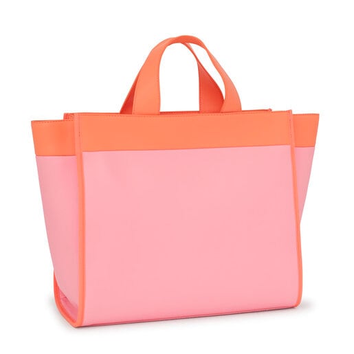 Colonia Tous Mujer Pink and bag TOUS Tote Maya orange
