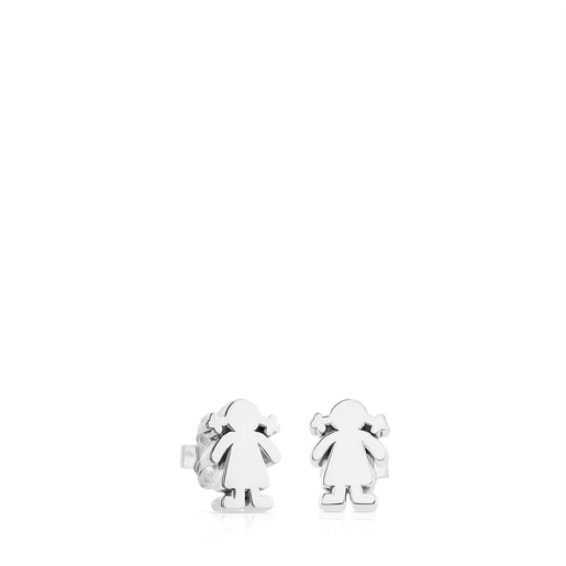Silver Sweet Dolls girl Earrings