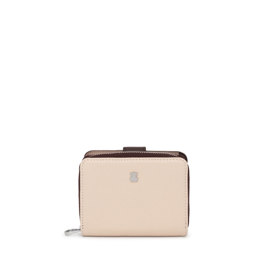 Small beige and brown New Dubai Wallet | 