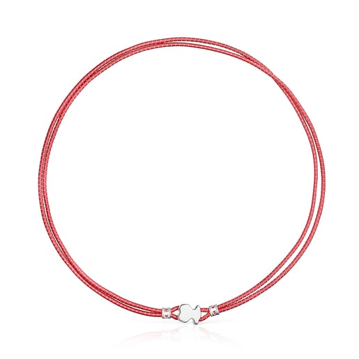 Tous Red Dolls Elastic Sweet necklace