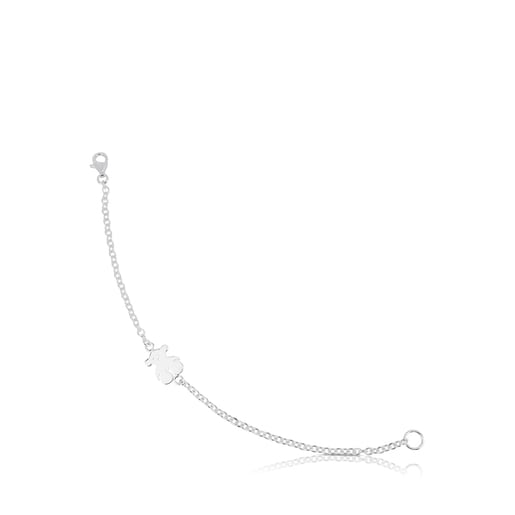 Silver TOUS Bear Bracelet 16cm. | 
