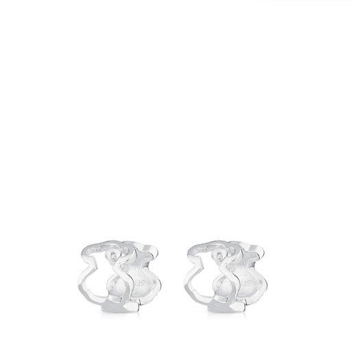 Tous Perfume Silver TOUS Bear Earrings motif hoop 1,3cm