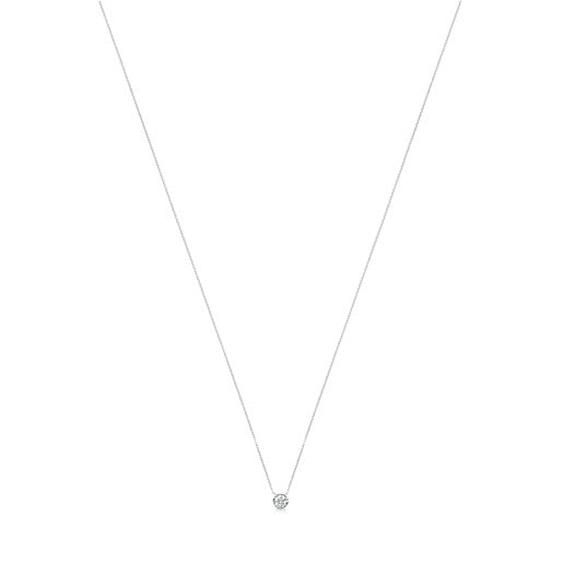 Tous Boca Gold Necklace Diamonds Osos with TOUS 0.10ct White