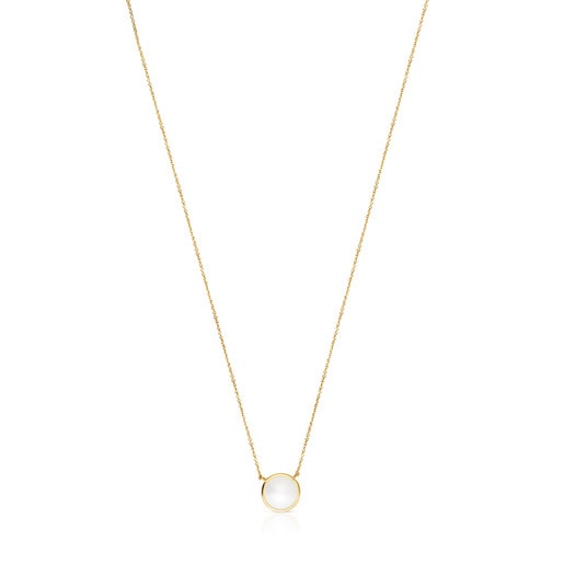 Tous Pulseras Avalon Necklace in Gold and Pearl