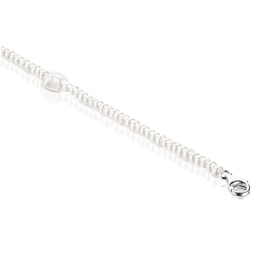 Tous Pulseras Pearl Oceaan Necklace with silver