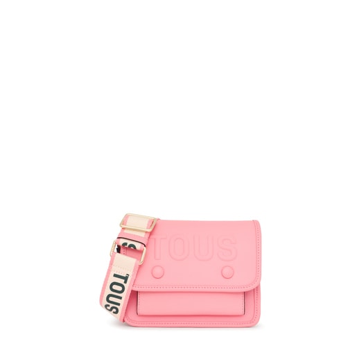 Small pink TOUS La Rue Audree Crossbody bag | 