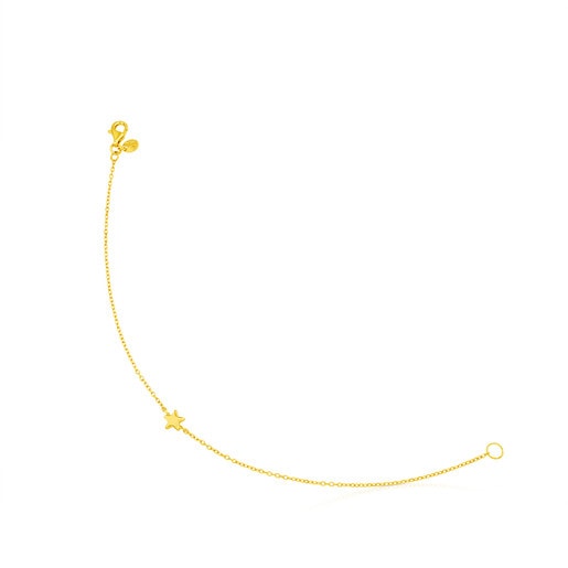 Tous Bolsas Gold Sweet Dolls motif. Bracelet Star XXS with