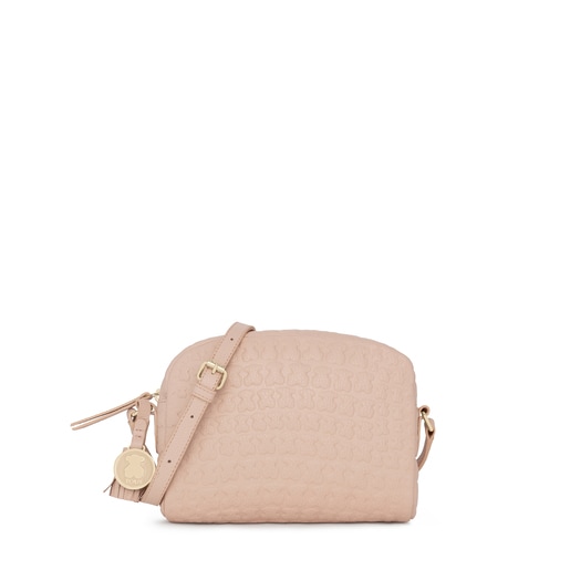 Pink leather Sherton Crossbody bag | 