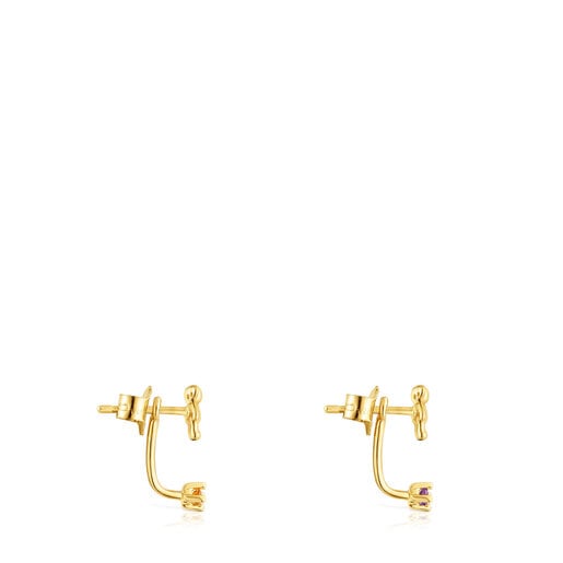 Relojes Tous Gold TOUS Teddy Earrings Bear with gemstones