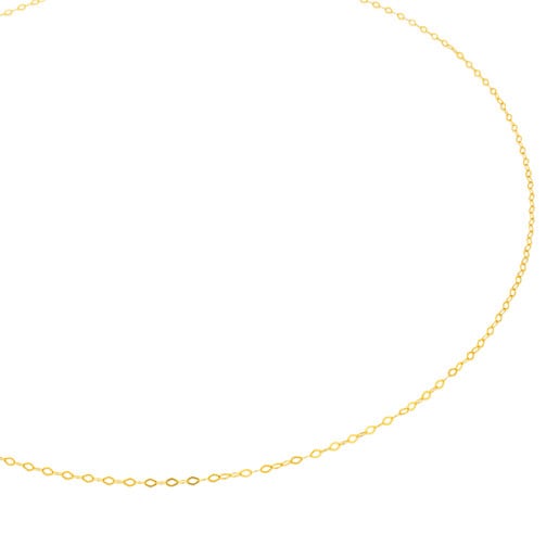 Colonia Tous 40 cm Gold TOUS rings. Choker oval with Chain