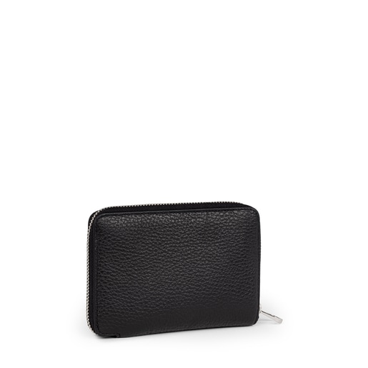 Love Me Tous Small black Leather New Wallet Leissa