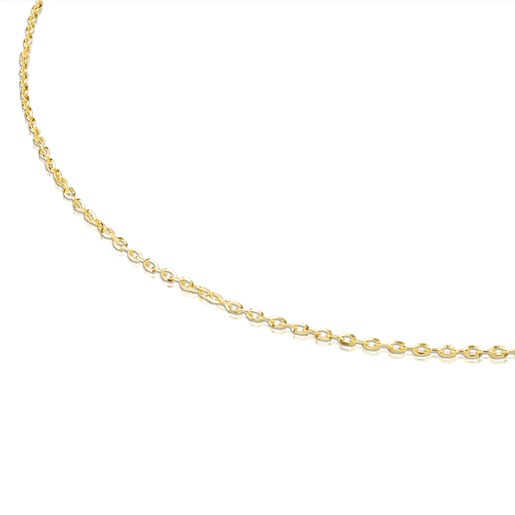 Colonia Tous 45 cm Gold Chain with Choker rings. oval TOUS
