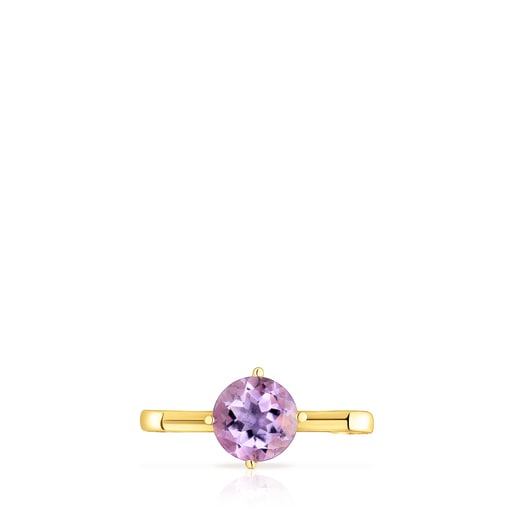 Tous vermeil Small with amethyst Hold silver Pendant