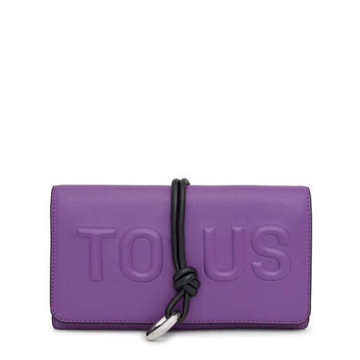 Tous Cloud New Lilac-colored TOUS Wallet