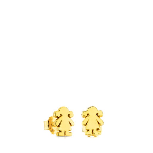 Tous Perfume Gold Sweet Dolls Earrings