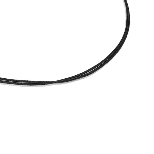 Tous Pulseras Black nylon TOUS Nylon Necklace Basics
