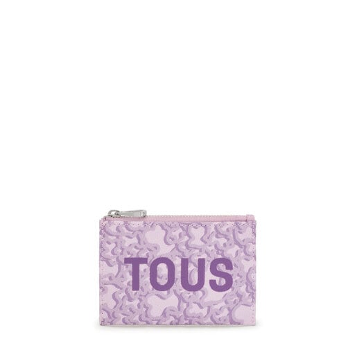 Tous Kaos Mauve purse-cardholder Evolution Change Mini