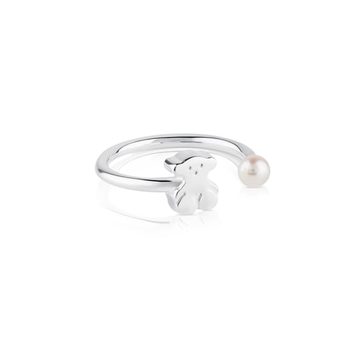 Bolsas Tous Silver TOUS Sweet Dolls Ring with pearl