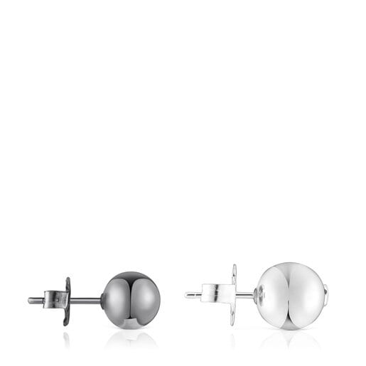 Bolsas Tous Silver and dark silver Earrings Plump
