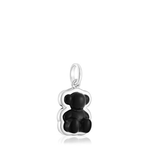 Colonia Tous Silver Bold Bear pendant with onyx