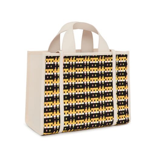 Tous Black Friday Medium beige TOUS Amaya Braided bag Shopping
