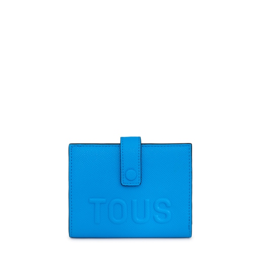 Blue TOUS La Rue Pocket Card wallet