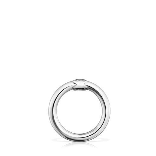 Medium Silver Hold Ring | 