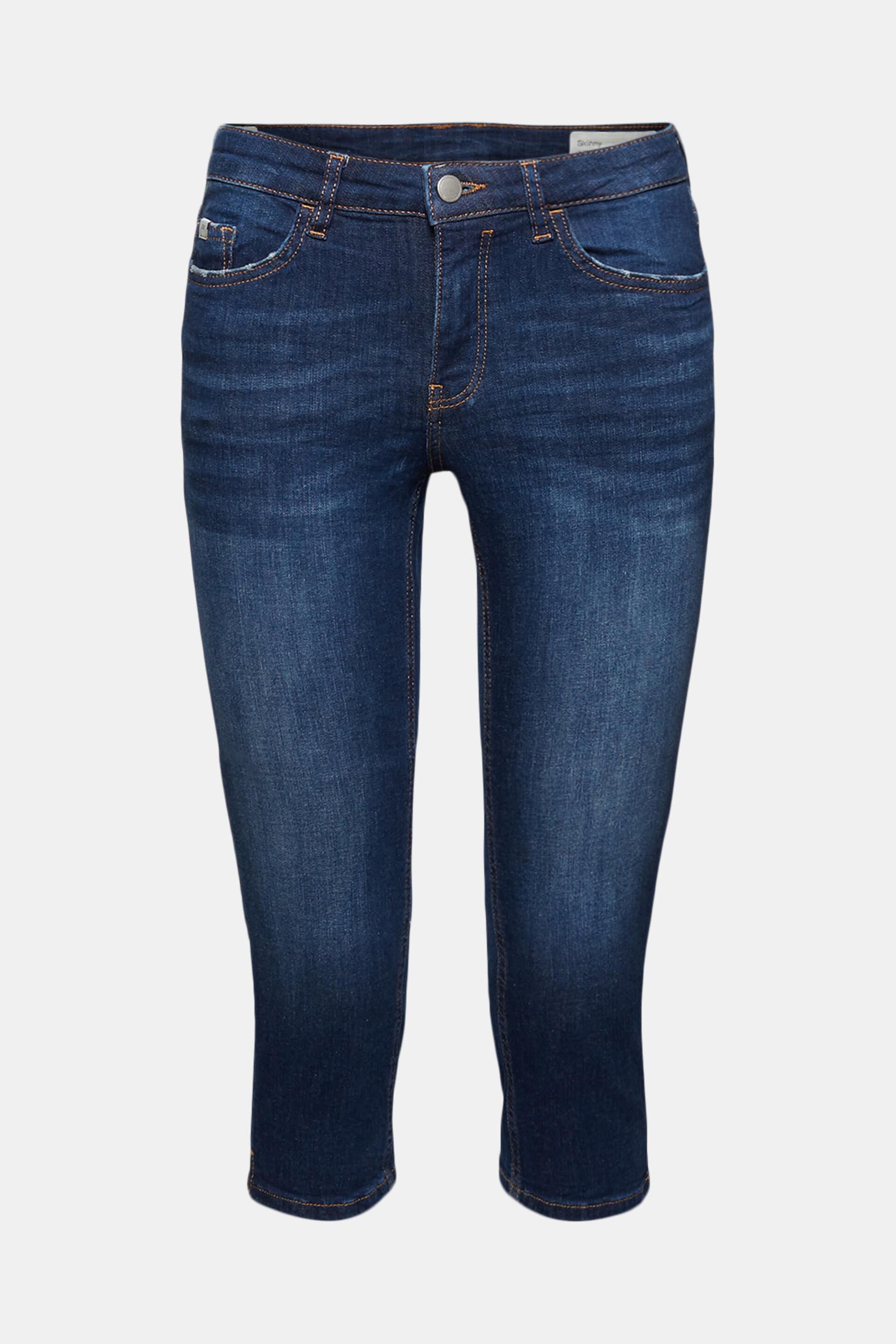 Esprit aus Bio-Baumwolle Capri-Jeans