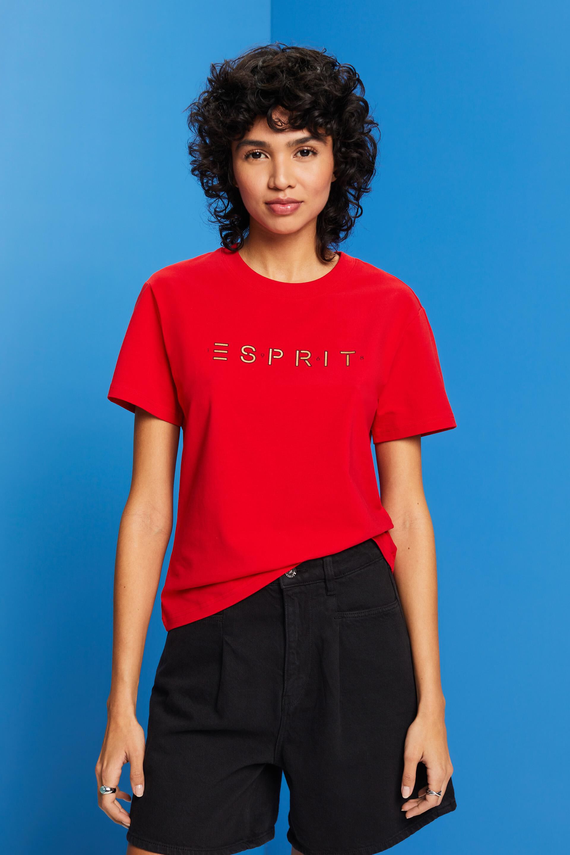 Esprit Damen Logo-T-Shirt