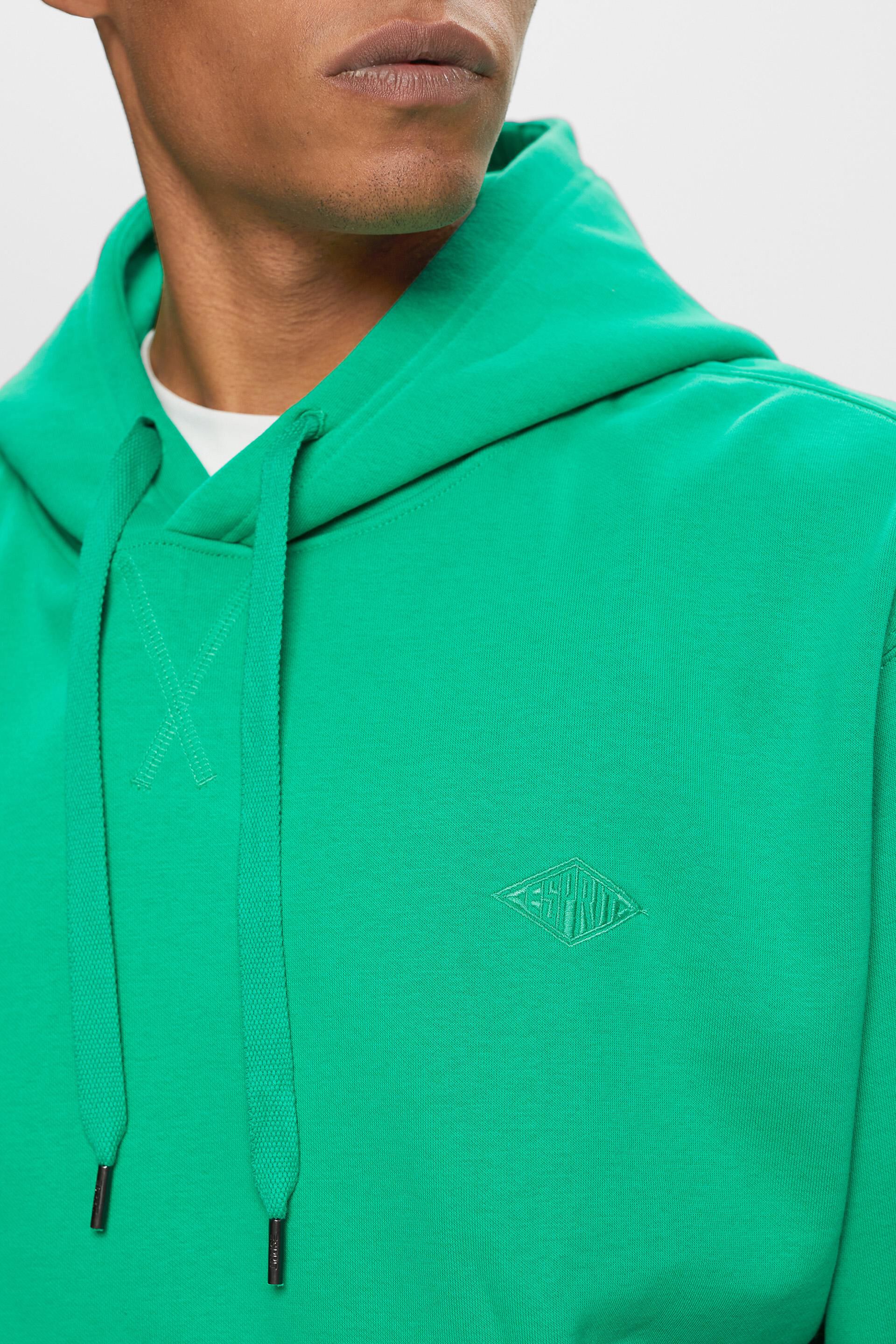 Esprit Sweatshirt-Kapuzenpullover mit Logo-Stickerei