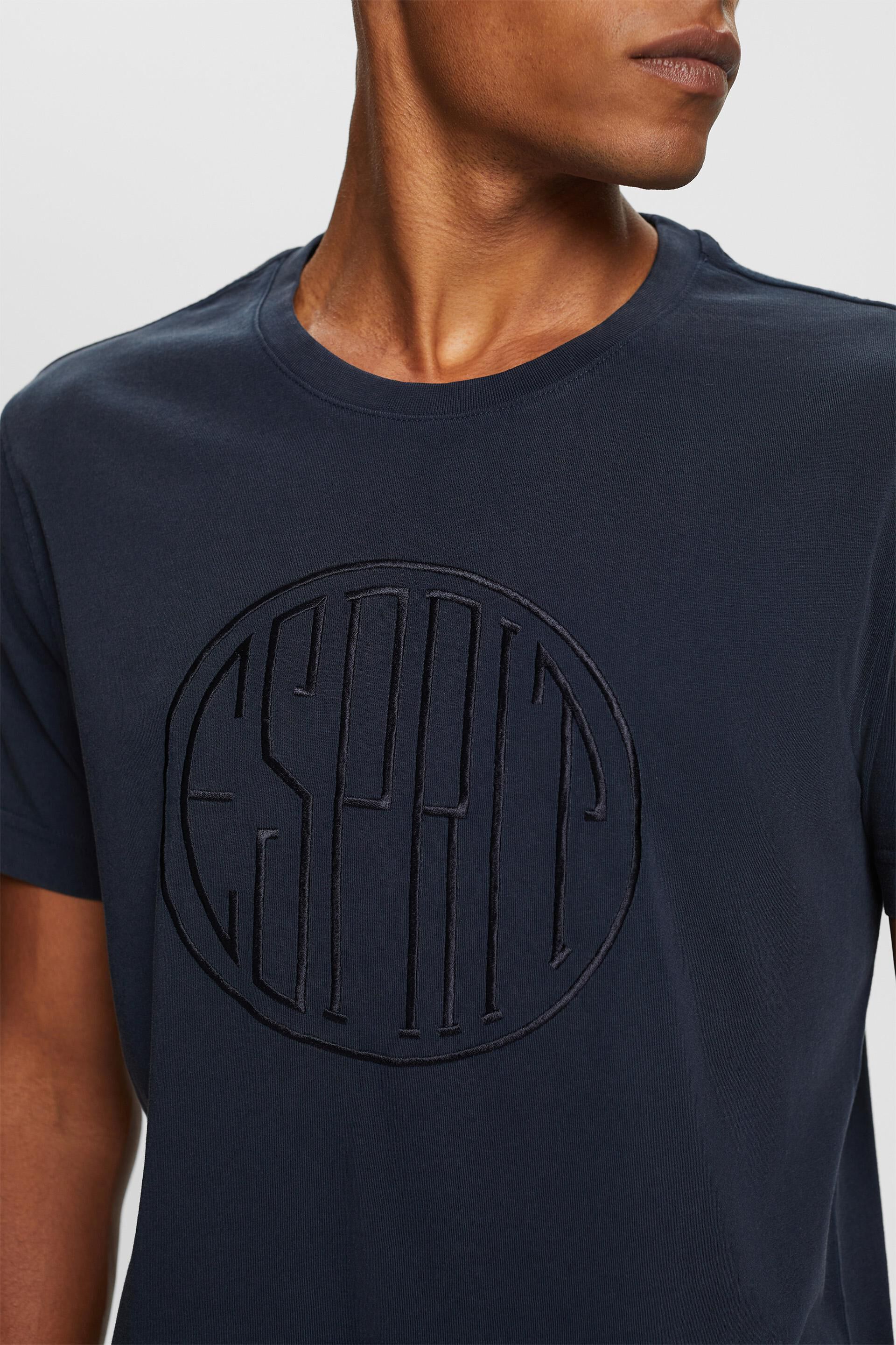 Esprit Bikini T-Shirt mit gesticktem Logo, 100 % Baumwolle