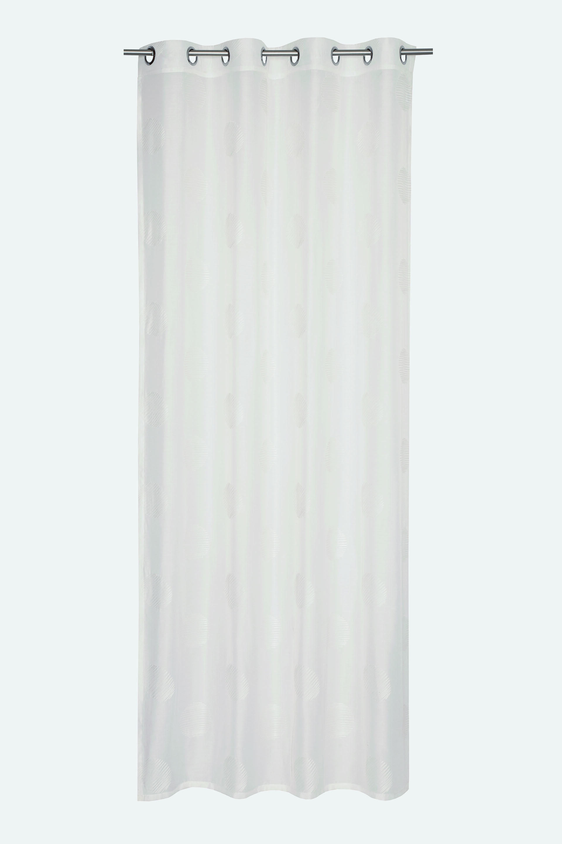 Esprit embroidery Sheer curtain eyelet with
