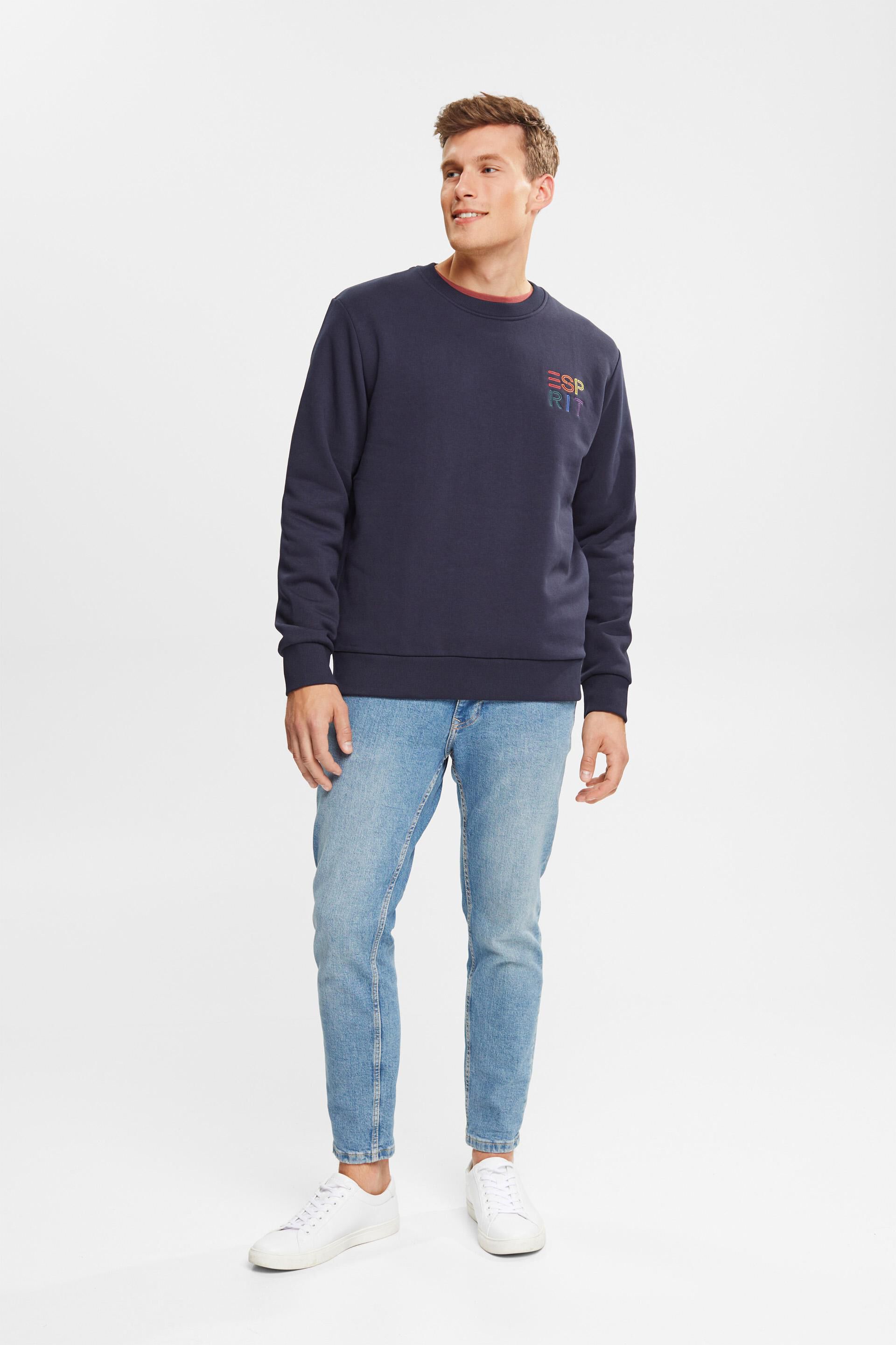 Esprit a Sweatshirt logo colourful with embroidered