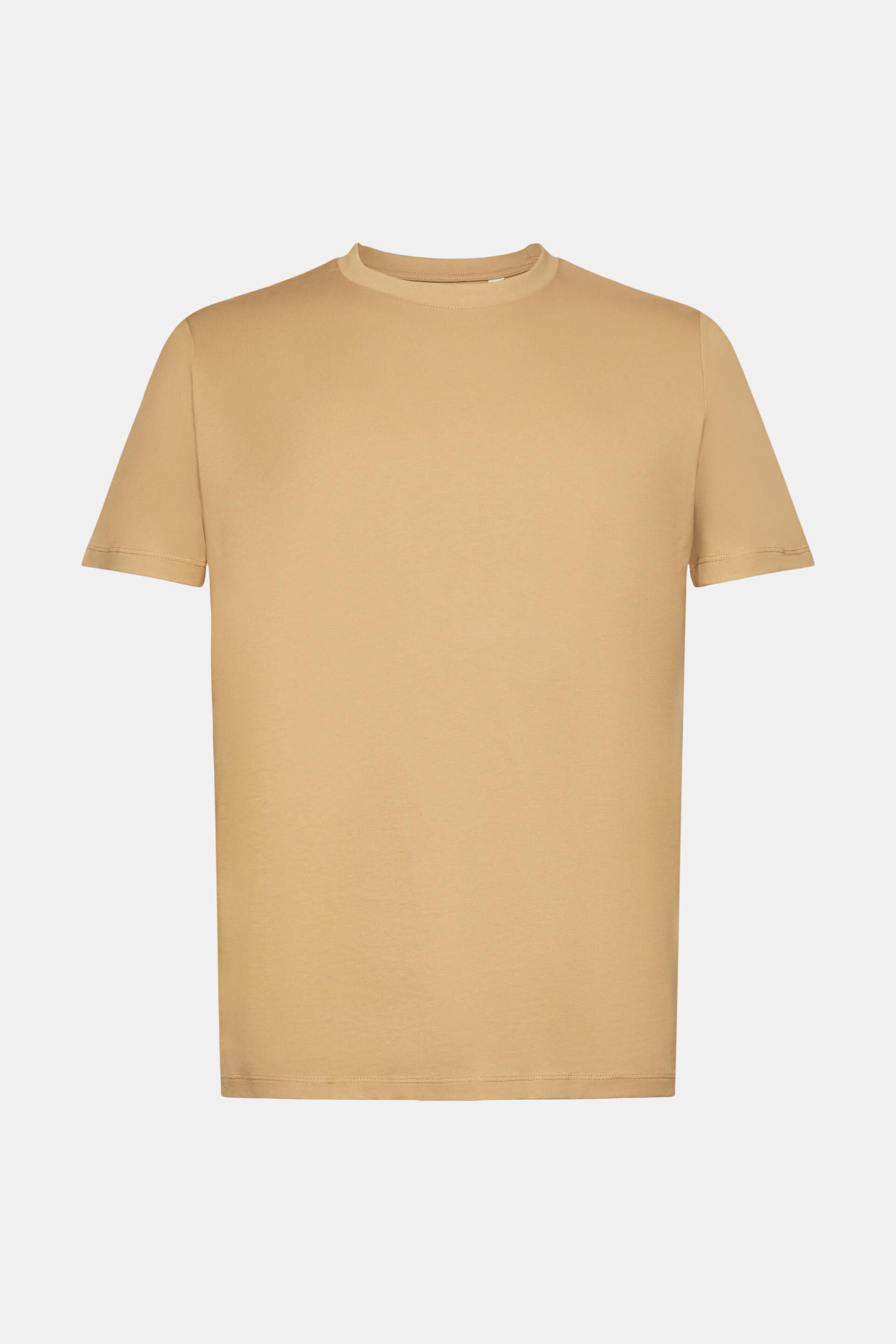 Esprit aus reiner Rundhalsausschnitt T-Shirt mit Baumwolle
