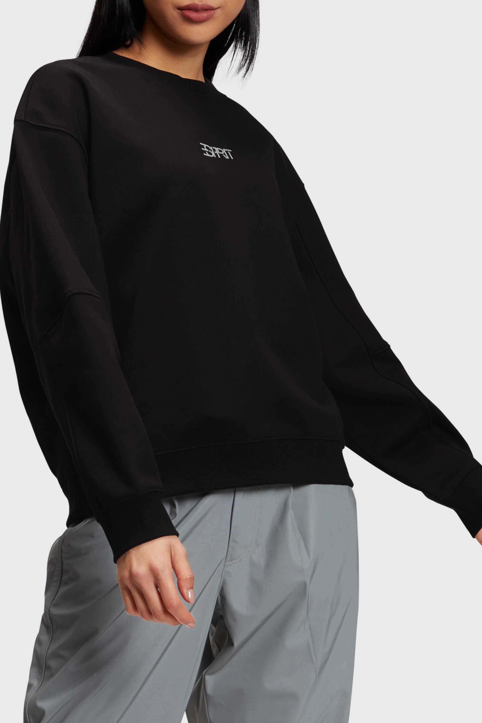Esprit print Oversized sweatshirt logo