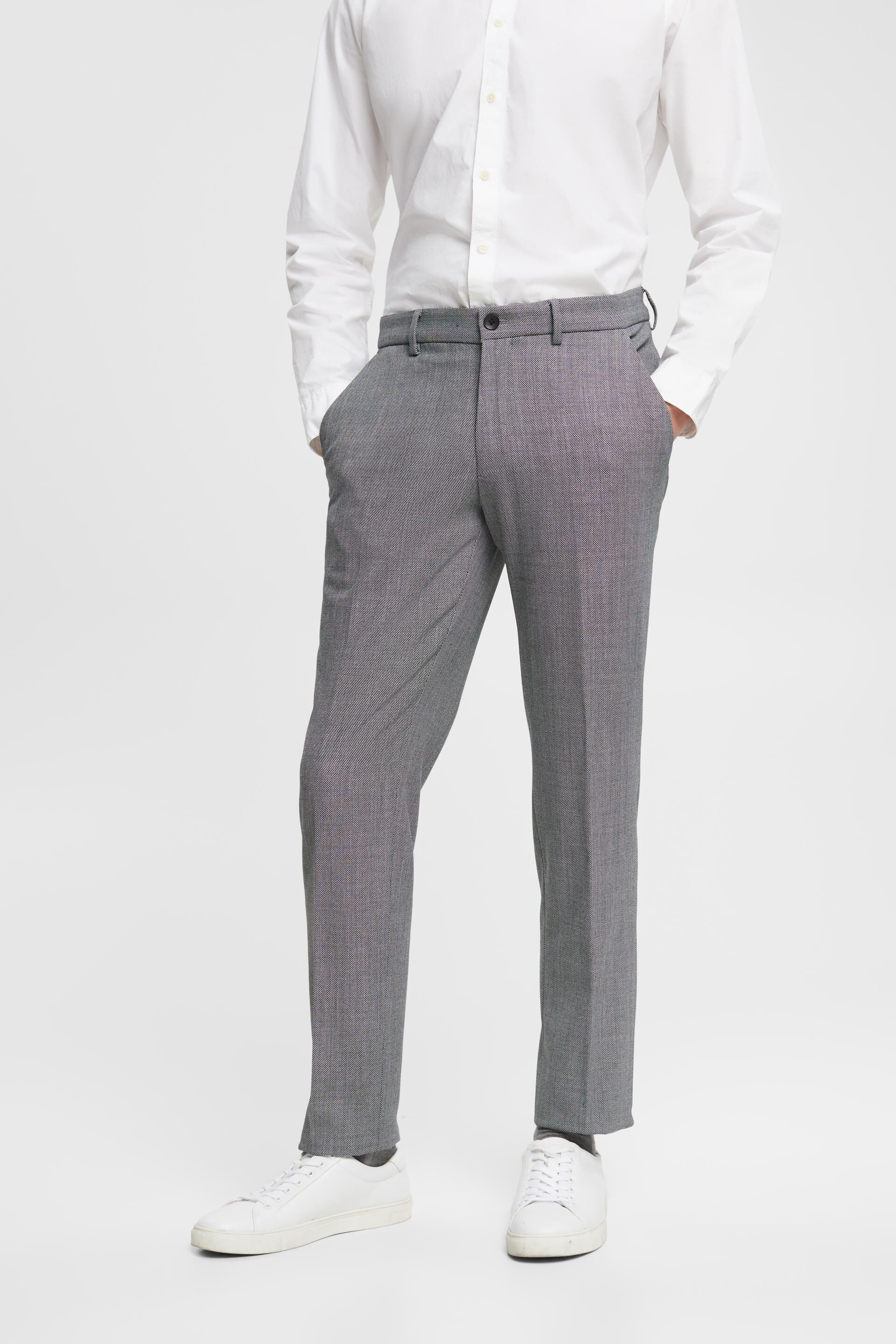 Esprit Match: Mix eye suit trousers Bird's &