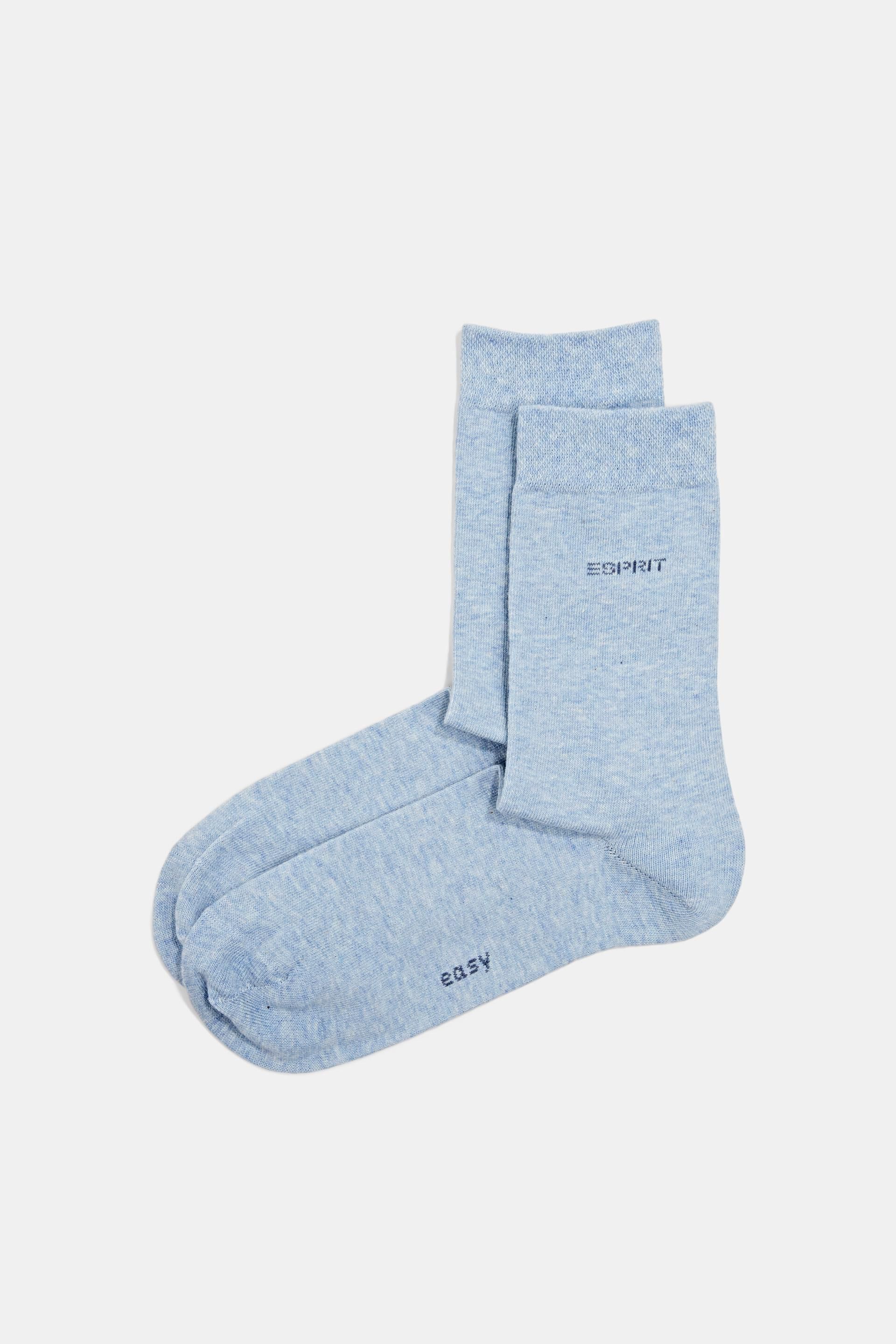 Esprit Online Store Doppelpack Socken aus gemischter Bio-Baumwolle