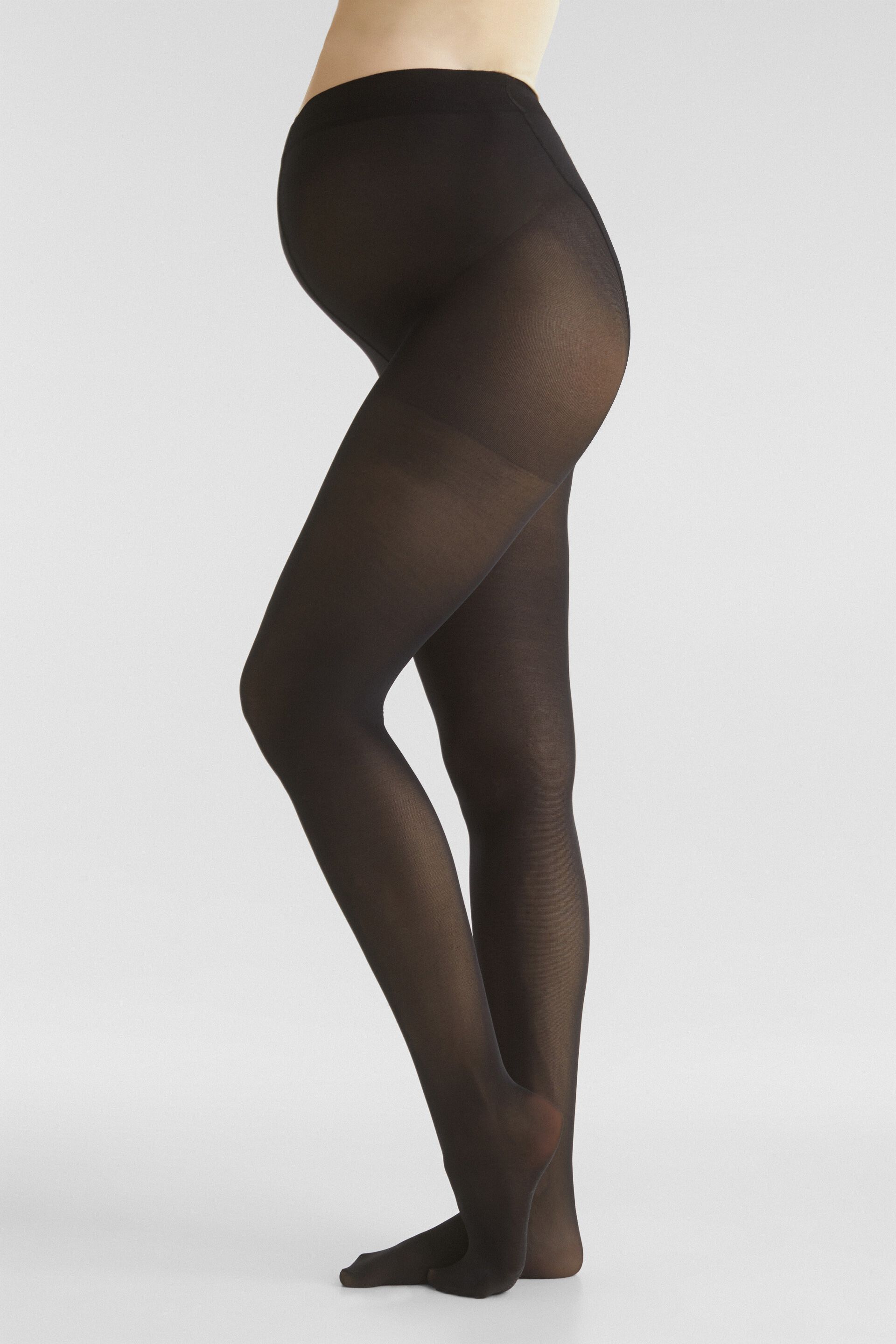 Shop Esprit Fine tights with a wide waistband