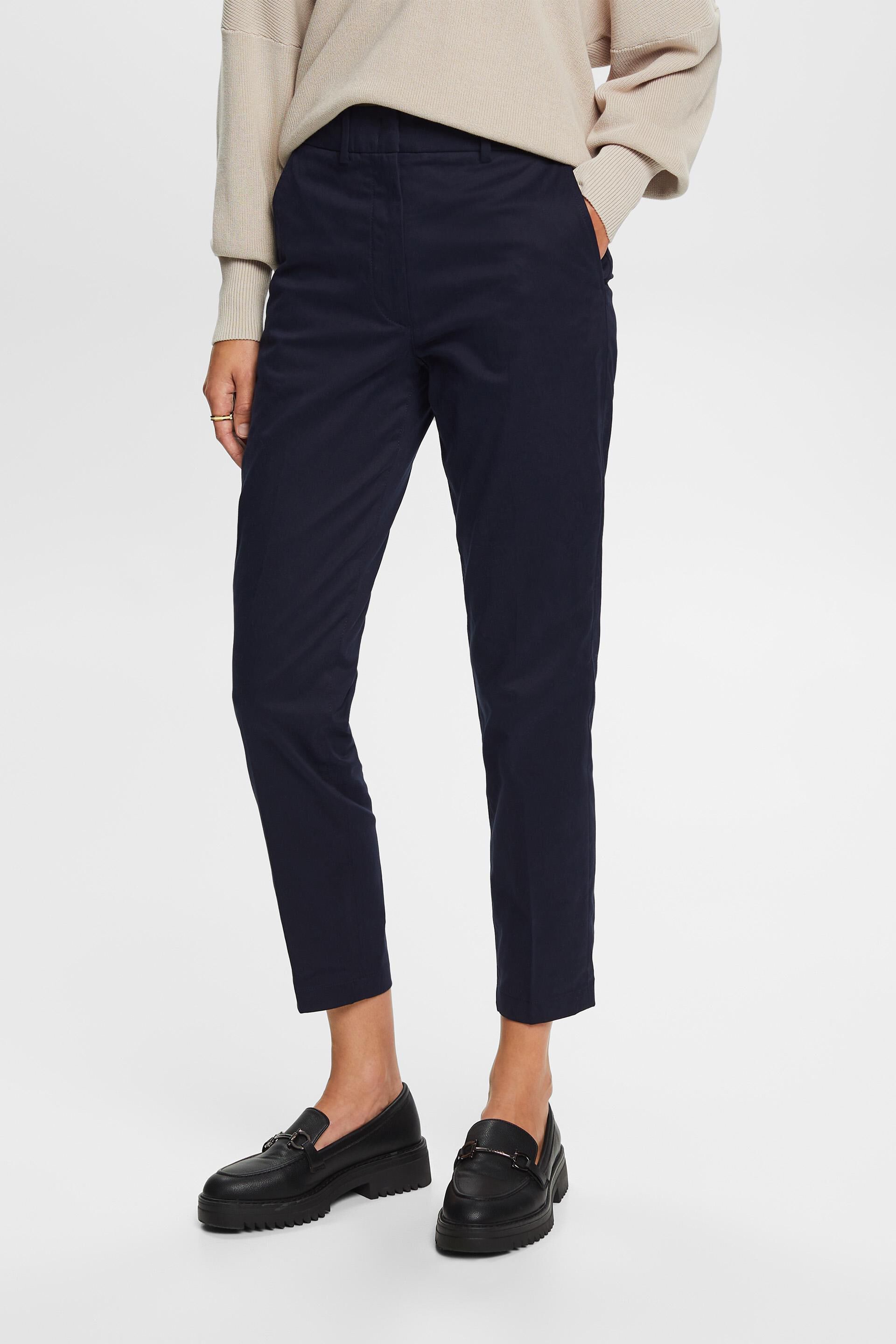 Esprit Damen High-Rise Slim Fit Trousers