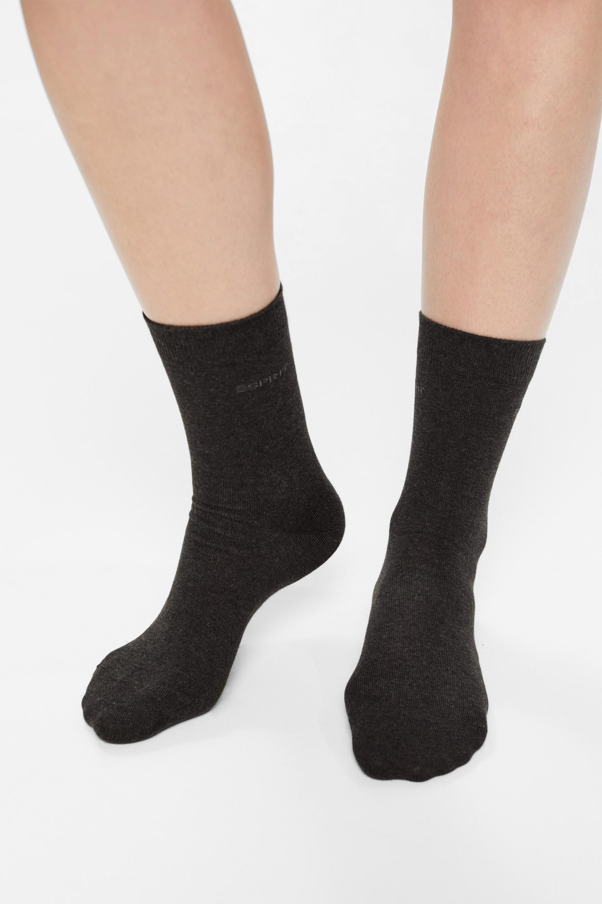 Esprit Online Store 5er-Pack einfarbige aus Socken Bio-Baumwolle