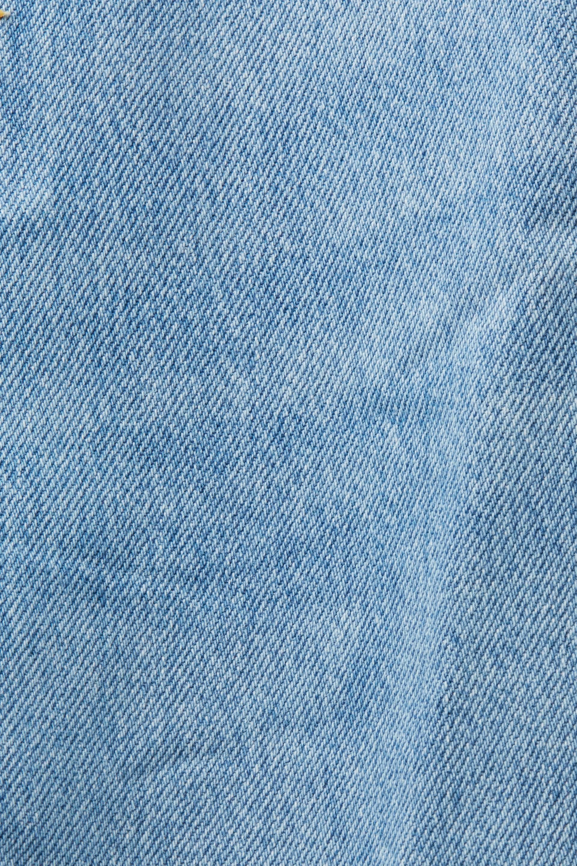 Esprit Baumwollmischung Jeans-Midirock,