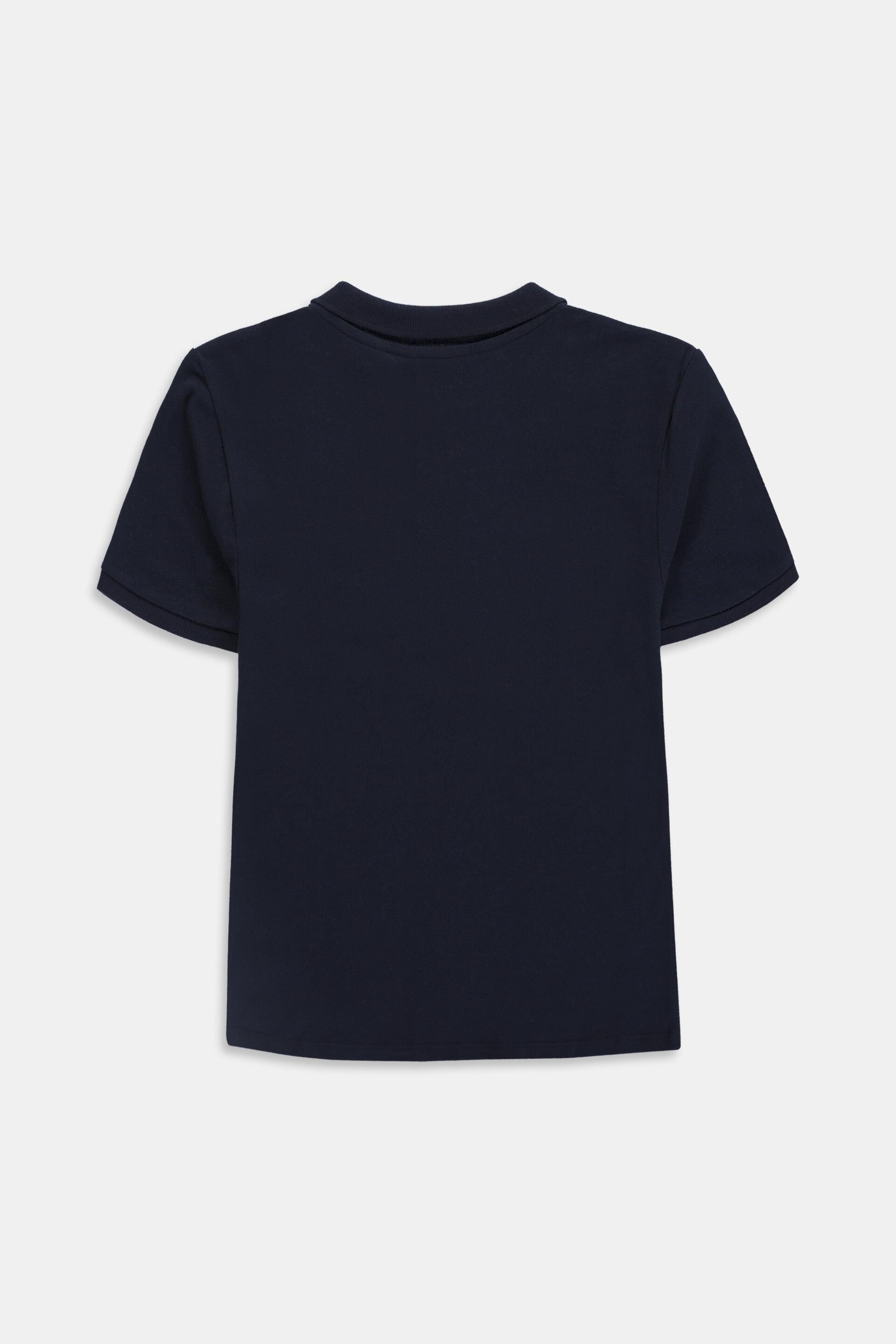 Esprit aus Basic-Piqué-Poloshirt 100 % Baumwolle