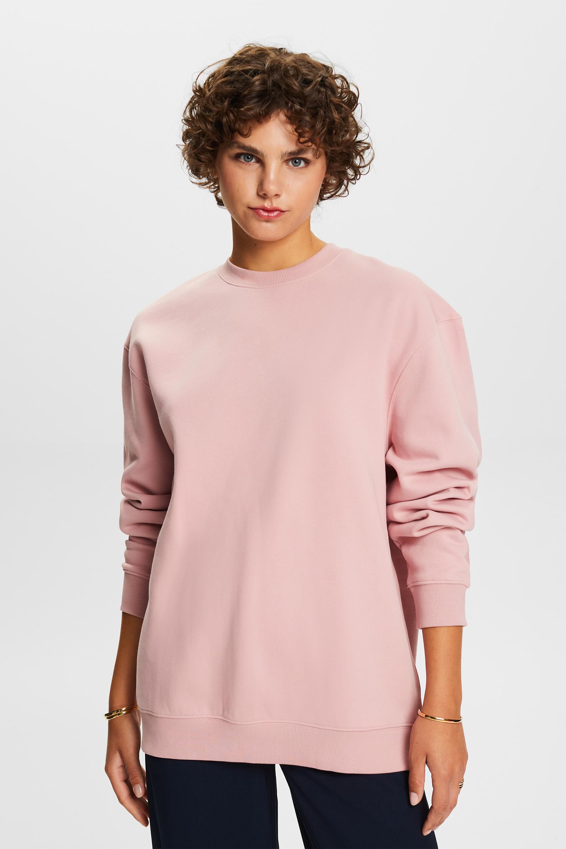 Pullover-Sweatshirt aus Baumwollmischung