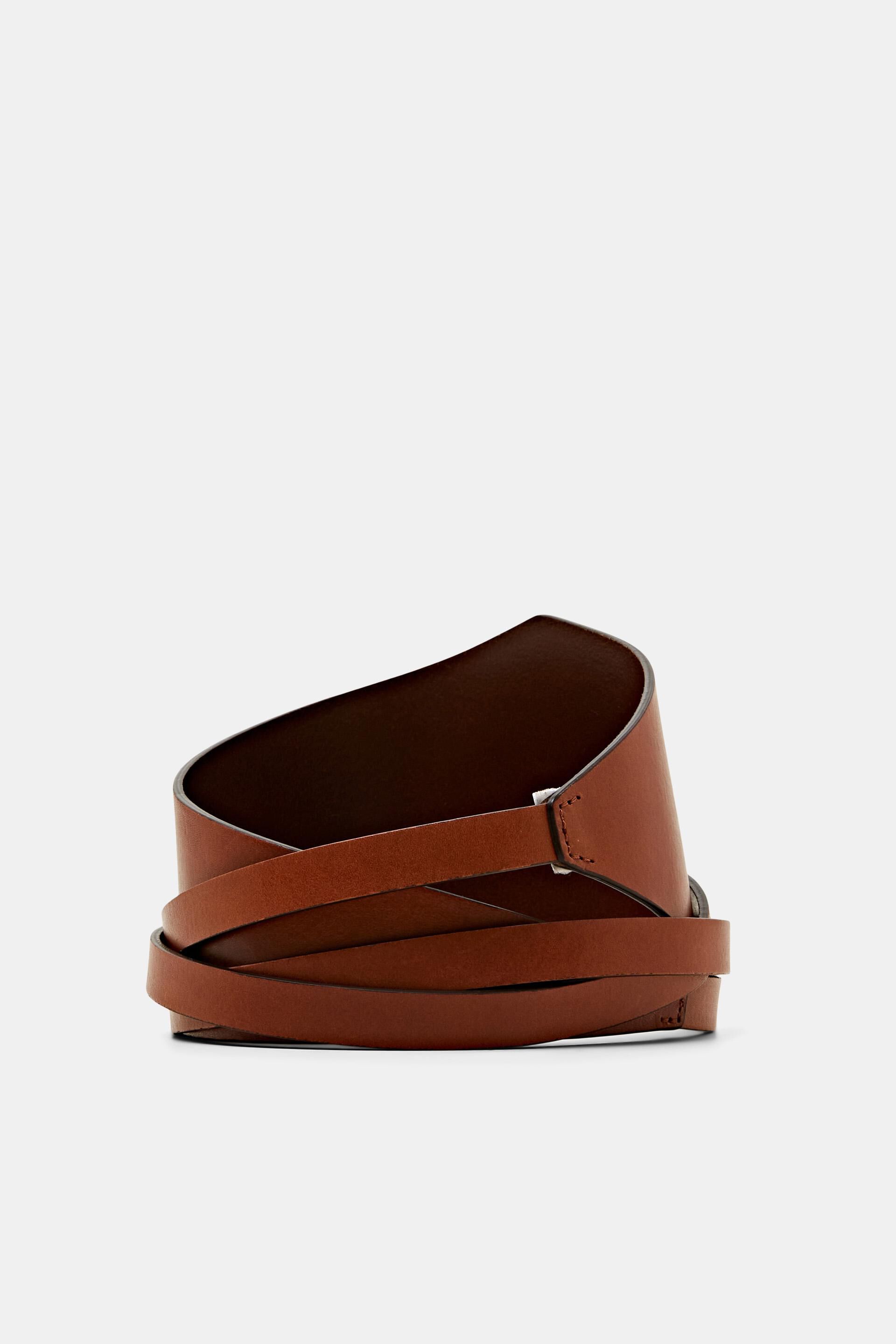 Esprit Online Store Leather Wrap Belt