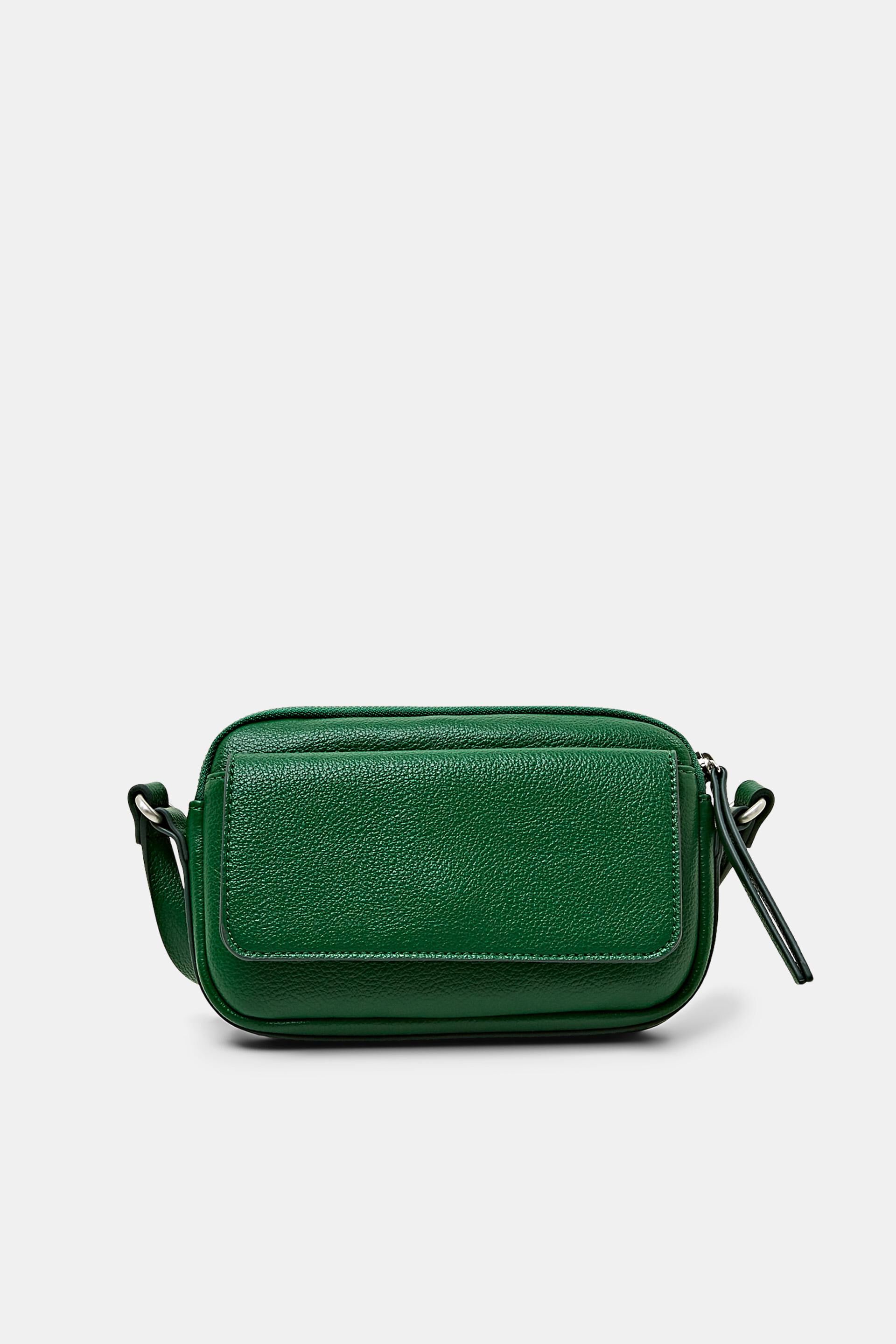 Esprit Online Store Mini Faux Leather Crossbody Bag