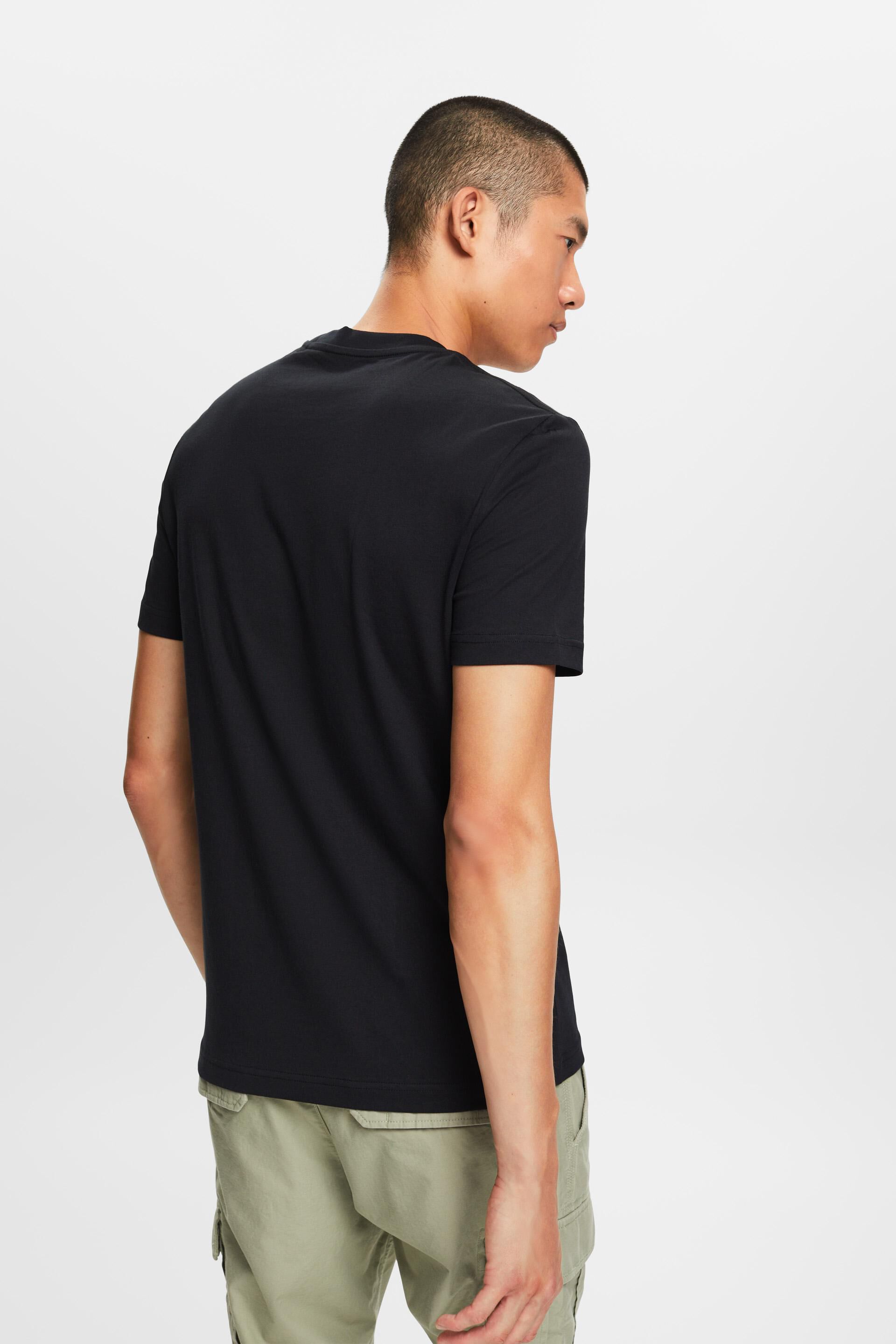 Esprit mit Rundhalsausschnitt, % 100 Baumwolle Jersey-T-Shirt